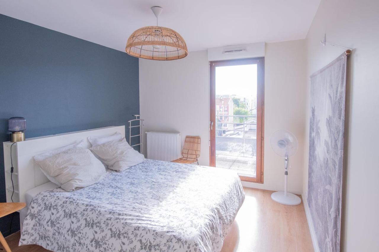 Machouart Le Duplex -Parking Gratuit Equipee Commodites- Apartment Aubervilliers Exterior photo