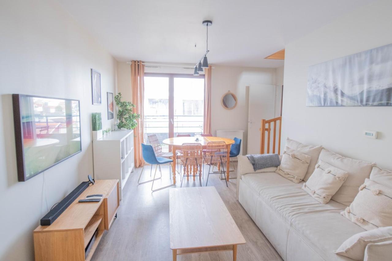 Machouart Le Duplex -Parking Gratuit Equipee Commodites- Apartment Aubervilliers Exterior photo